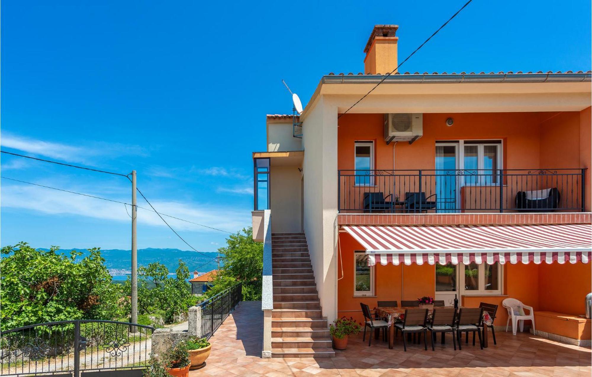 Nice Home In Risika With House Sea View Bagian luar foto