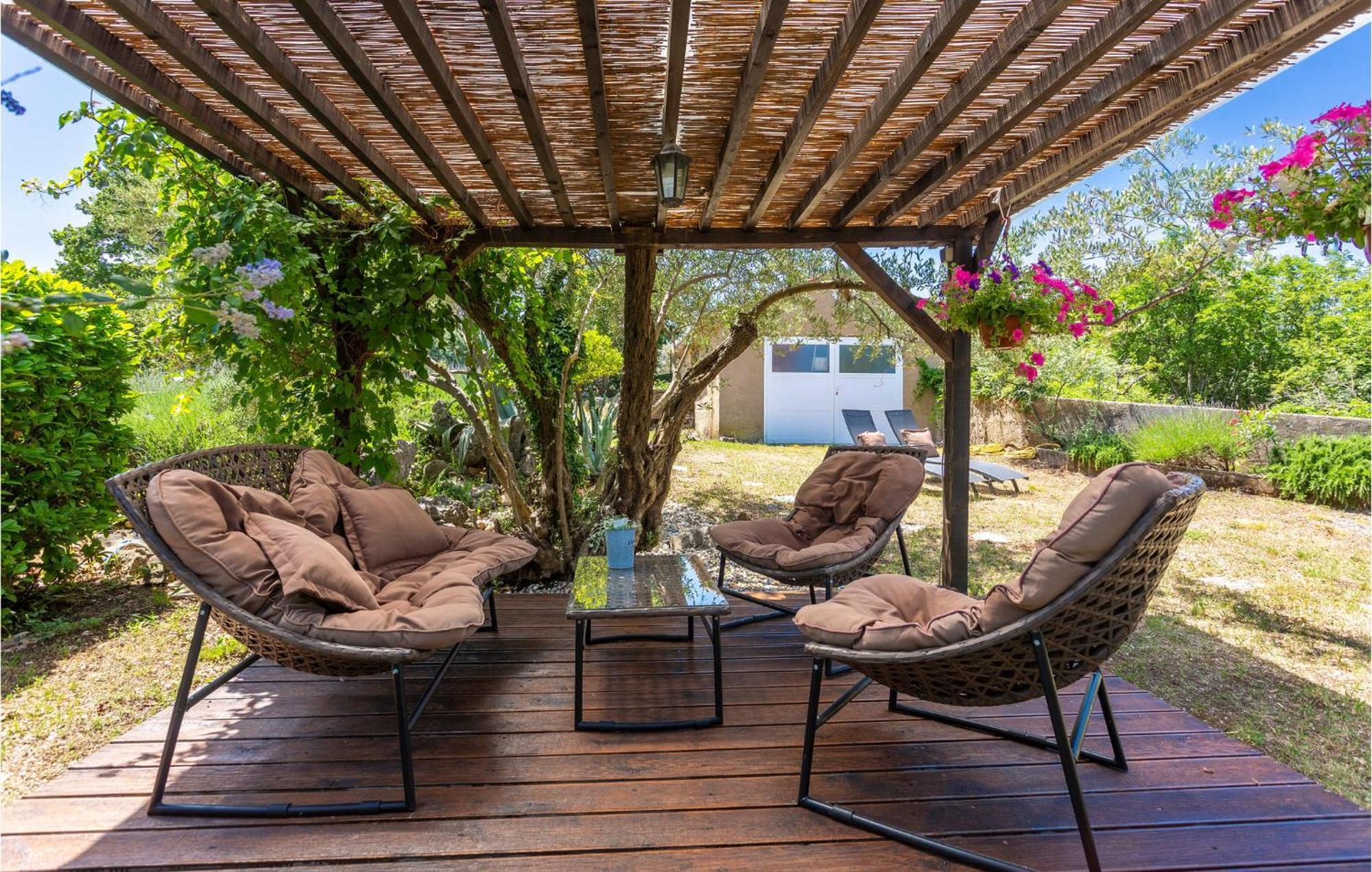 Nice Home In Risika With House Sea View Bagian luar foto