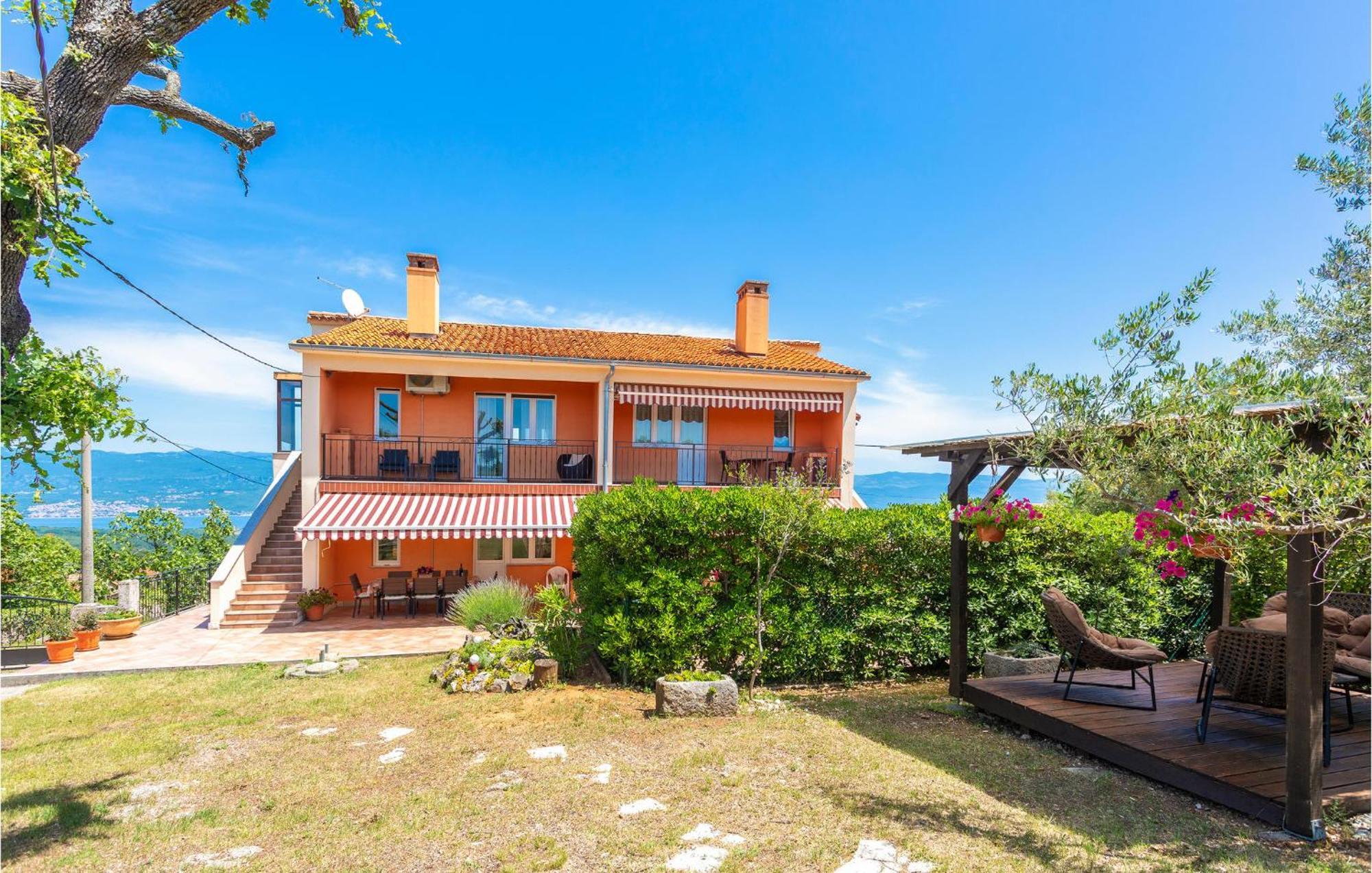 Nice Home In Risika With House Sea View Bagian luar foto