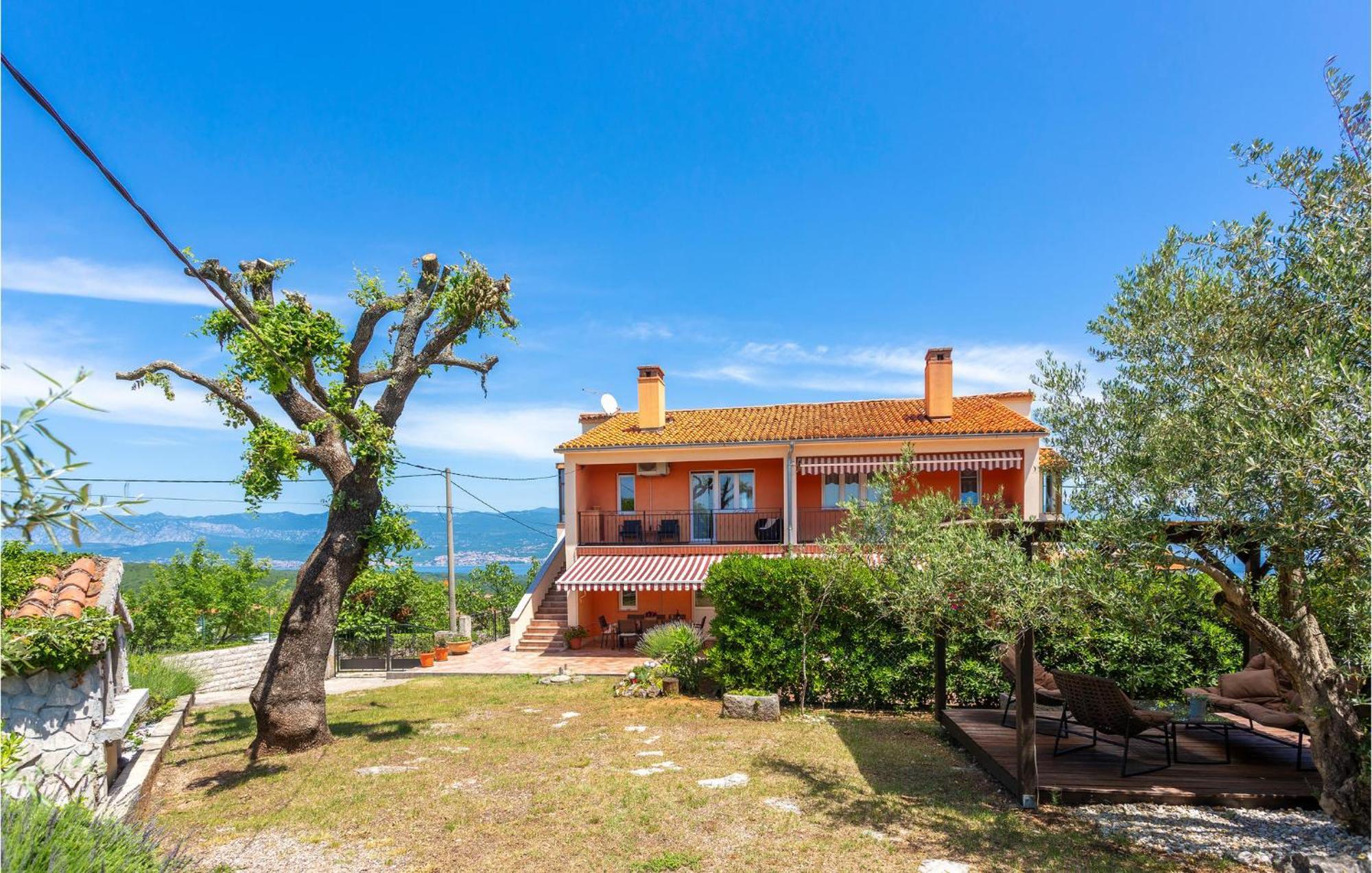 Nice Home In Risika With House Sea View Bagian luar foto